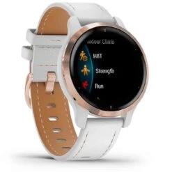 Garmin Venu 2S Rose Gold Bracelets Silicone & Cuir Italien - 010-02429-23 -Accessoires De Mode ori garmin venu 2s rose gold bracelets silicone cuir italien 010 02429 23 38814 53364