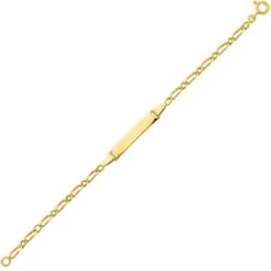 Gourmette Baptême à Graver Misako -Accessoires De Mode ori gourmette bapteme a graver misako 46094 68606