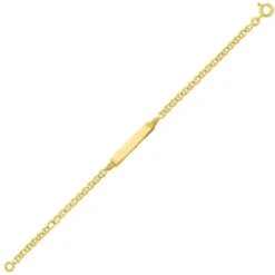 Gourmette Baptême à Graver Rosalie -Accessoires De Mode ori gourmette bapteme a graver rosalie 46131 68657