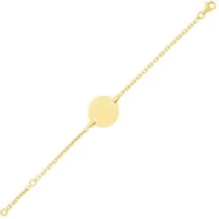 Gourmette Baptême Or Jaune à Graver Hinarava 5 Gourmette Baptême Or Jaune à Graver Hinarava -Accessoires De Mode ori gourmette bapteme or jaune a graver hinarava 46067 68579