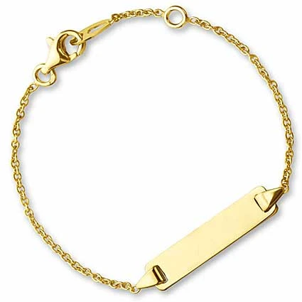 Gourmette Bébé Plaque Rectangulaire Augis En Or Jaune Azaly J4892X0000 3 Gourmette Bébé Plaque Rectangulaire Augis En Or Jaune Azaly J4892X0000