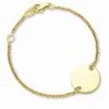 Gourmette Bébé Plaque Ronde Augis En Or Jaune Lyra J10104X000 1 Gourmette Bébé Plaque Ronde Augis En Or Jaune Lyra J10104X000 -Accessoires De Mode ori gourmette bebe plaque ronde augis en or jaune lyra j10104x000 41988