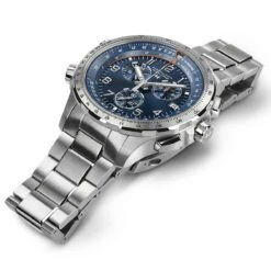 Hamilton Khaki Aviation X-Wind GMT Chrono Quartz 46 Mm- H77922141 -Accessoires De Mode ori hamilton khaki aviation x wind gmt chrono quartz 46 mm h77922141 35559 45319