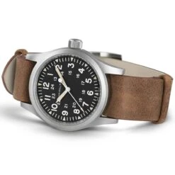 Hamilton Khaki Field Mechanical 38 Mm- H69439531 -Accessoires De Mode ori hamilton khaki field mechanical 38 mm h69439531 35391 44651