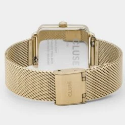 Cluse La Tétragone Mesh Black, Gold Colour - - CW10308 -Accessoires De Mode ori la tetragone mesh black gold colour cw10308 44731 66181