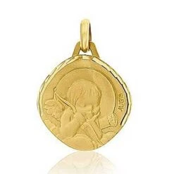 Médaille Ange De Raphaël Augis Or Jaune Florence J5047X0000