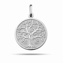 Médaille Arbre De Vie Argent 925 - 17 Mm -Miya - AG248400231