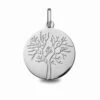 Médaille Arbre De Vie Or Blanc - 18 Mm -Mereana - 24B8400224 -Accessoires De Mode ori medaille arbre de vie or blanc 18 mm mereana 24b8400224 34865