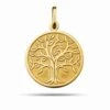 Médaille Arbre De Vie Or Jaune - 17 Mm -Justine - 248400231 -Accessoires De Mode ori medaille arbre de vie or jaune 17 mm justine 248400231 34839