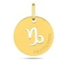 Médaille Pendentif Zodiaque Capricorne Or Jaune Moerava -Accessoires De Mode ori medaille pendentif zodiaque capricorne or jaune moerava 42775