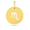 Médaille Pendentif Zodiaque Scorpion Or Jaune Mihiarii -Accessoires De Mode ori medaille pendentif zodiaque scorpion or jaune mihiarii 42773