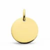 Médaille Plaque à Graver Augis Or Jaune 16 Mm Gabrielle J4774X0000 -Accessoires De Mode ori medaille plaque a graver augis or jaune 16 mm gabrielle j4774x0000 41967