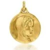 Médaille Vierge Au Voile Augis Patine Main En Or Jaune 20 Mm Aïleen J4930X0000 -Accessoires De Mode ori medaille vierge au voile augis patine main en or jaune 20 mm aileen j4930x0000 13428