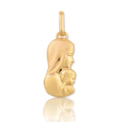 Médaille Vierge Or Jaune Myriam -XR1432