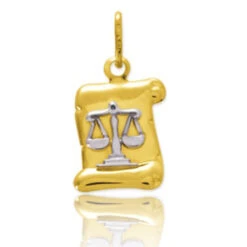 Médaille Zodiac Balance 2 Ors Marea