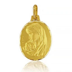 Médiaille Vierge à L'Enfant En Or Jaune Magalie J4962X0000