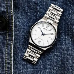 Montre Citizen TSUYOSA White 40 Mm- NJ0159-86A -Accessoires De Mode ori montre citizen tsuyosa white 40 mm nj0159 86a 48334 71770