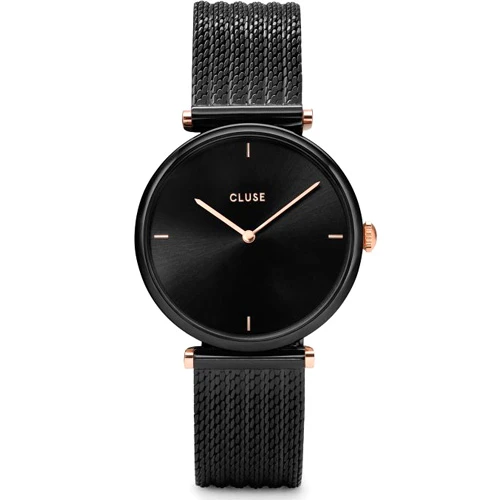 Montre Cluse Cluse Triomphe Mesh Black/Black - 33 Mm - CW0101208004 3 Montre Cluse Cluse Triomphe Mesh Black/Black - 33 Mm - CW0101208004