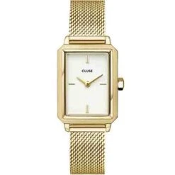 Montre Cluse Fluette Mesh White - Silver Color - - CW11508