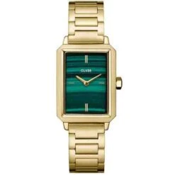 Montre Cluse Fluette Steel Green, Gold Colour - - CW11502