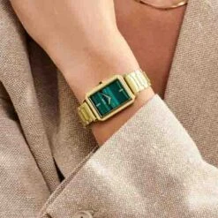 Montre Cluse Fluette Steel Green, Gold Colour - - CW11502 11 Montre Cluse Fluette Steel Green, Gold Colour - - CW11502 -Accessoires De Mode ori montre cluse fluette steel green gold colour cw11502 40389 55859