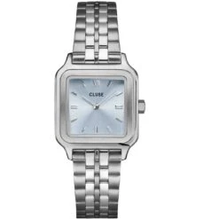 Montre Cluse Gracieuse Petite Watch Steel, Light Blue, Silver Colour - - CW11806