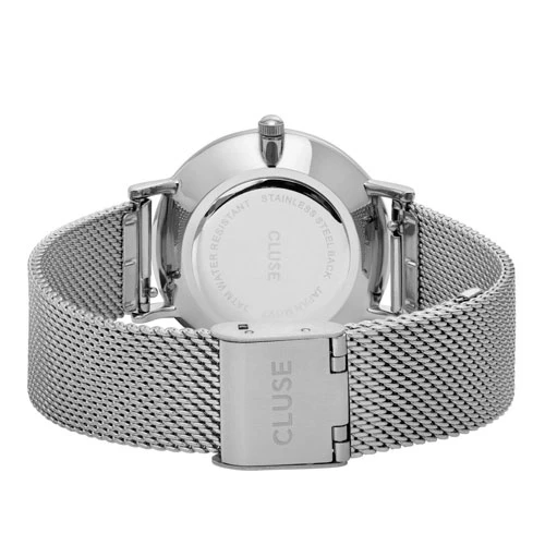 Montre Cluse Minuit Mesh Full Silver - 33 Mm - CW0101203011 4 Montre Cluse Minuit Mesh Full Silver - 33 Mm - CW0101203011 – Image 2