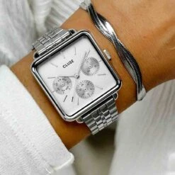 Montre Cluse Tetragoner Multifonction - - CW13802 -Accessoires De Mode ori montre cluse tetragoner multifonction cw13802 48307 71751