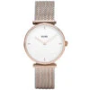 Montre Cluse Triomphe Rose Gold Bicolour Mesh - 33 Mm - CW0101208001 -Accessoires De Mode ori montre cluse triomphe rose gold bicolour mesh 33 mm cw0101208001 31587