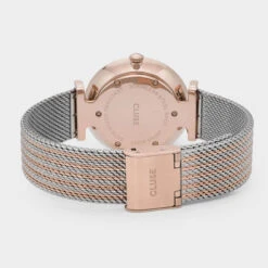 Montre Cluse Triomphe Rose Gold Bicolour Mesh - 33 Mm - CW0101208001 -Accessoires De Mode ori montre cluse triomphe rose gold bicolour mesh 33 mm cw0101208001 31587 38230