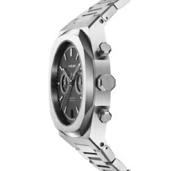 Montre D1 Milano Chronograph Brave - Homme Quartz- Cadran Noir- 41.5 Mm - Acier Et PVD - CHBJ08 -Accessoires De Mode ori montre d1 milano chronograph brave homme quartz cadran noir 41 5 mm acier et pvd chbj08 38166 51963