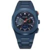 Montre D1 Milano Chronograph Nox - Homme Quartz- Cadran - 41.5 Mm - ACier Et PVD Bleu Marine - CHBJ12 -Accessoires De Mode ori montre d1 milano chronograph nox homme quartz cadran 41 5 mm acier et pvd bleu marine chbj12 45191