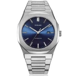 Montre D1 Milano - Homme Automatique- Cadran Bleu- 41.5 Mm - Acier Inoxydable - ATBJ11
