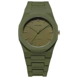 Montre D1 Milano Polycarbon Military Green - - Cadran - - - PCBJ22