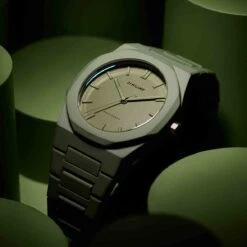 Montre D1 Milano Polycarbon Military Green - - Cadran - - - PCBJ22 -Accessoires De Mode ori montre d1 milano polycarbon military green cadran pcbj22 45167 69714