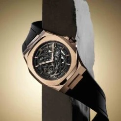 Montre D1 Milano Skeleton - Homme Automatique- Cadran - 41.5 Mm - Acier Et PVD Rose - SKRJ12 -Accessoires De Mode ori montre d1 milano skeleton homme automatique cadran 41 5 mm acier et pvd rose skrj12 40192 55268