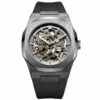 Montre D1 Milano Skeleton - Homme Automatique- Cadran Anthracite- 41.5 Mm - Acier Et PVD - SKRJ02 -Accessoires De Mode ori montre d1 milano skeleton homme automatique cadran anthracite 41 5 mm acier et pvd skrj02 32092