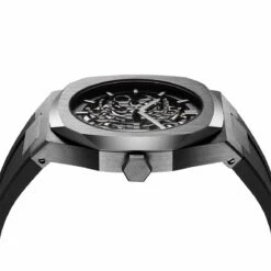 Montre D1 Milano Skeleton - Homme Automatique- Cadran Anthracite- 41.5 Mm - Acier Et PVD - SKRJ02 -Accessoires De Mode ori montre d1 milano skeleton homme automatique cadran anthracite 41 5 mm acier et pvd skrj02 32092 38600