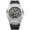 Montre D1 Milano Skeleton - Homme Automatique- Cadran Anthracite- 41.5 Mm - Acier Inoxydable - SKRJ01 -Accessoires De Mode ori montre d1 milano skeleton homme automatique cadran anthracite 41 5 mm acier inoxydable skrj01 32093