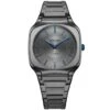 Montre D1 Milano Square - Homme Quartz- Cadran Gris Foncé- - Titane Et PVD - SQBJ02 -Accessoires De Mode ori montre d1 milano square homme quartz cadran gris fonce titane et pvd sqbj02 45051
