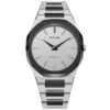 Montre D1 Milano Ultra Thin Ash - Homme Quartz- Cadran Gris- 38 Mm - Acier Et PVD Noir - UTBU06 -Accessoires De Mode ori montre d1 milano ultra thin ash homme quartz cadran gris 38 mm acier et pvd noir utbu06 45182