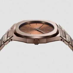 Montre D1 Milano Ultra Thin - Homme Quartz- Cadran Chocolat- 40 Mm - Acier Et PVD - UTBJ10 -Accessoires De Mode ori montre d1 milano ultra thin homme quartz cadran chocolat 40 mm acier et pvd utbj10 38163 51954