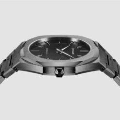 Montre D1 Milano Ultra Thin - Homme Quartz- Cadran Noir- 40 Mm - Acier Et PVD - UTBJ15 -Accessoires De Mode ori montre d1 milano ultra thin homme quartz cadran noir 40 mm acier et pvd utbj15 38158 51924