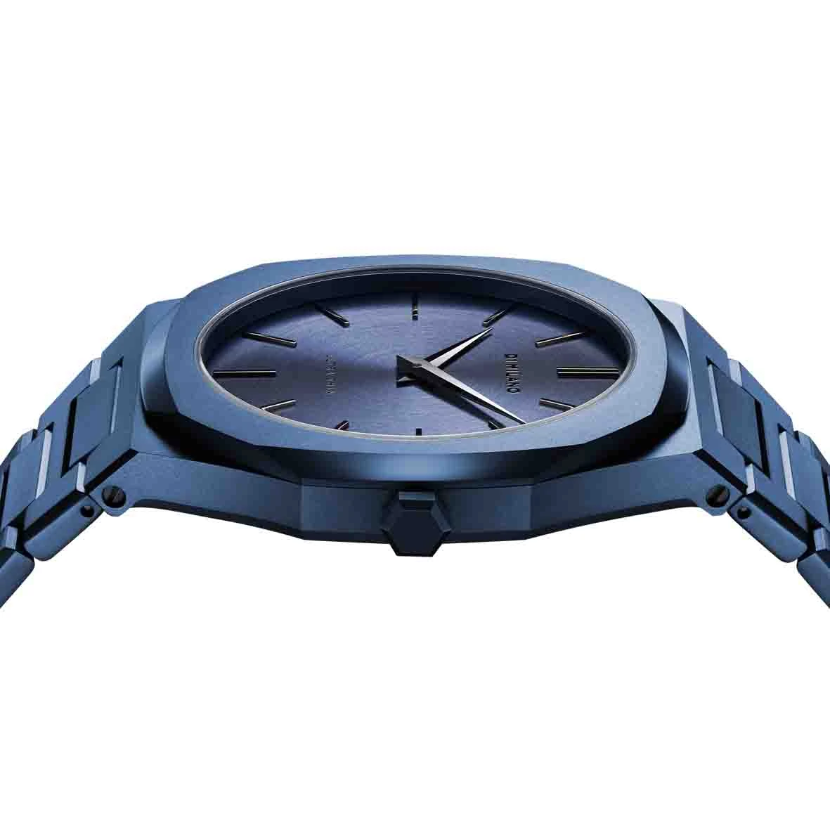 Montre D1 Milano Ultra Thin Monochrome Midnight - Homme Quartz- Cadran Bleu- 40 Mm - Acier Et PVD - UTBJ21 4 Montre D1 Milano Ultra Thin Monochrome Midnight - Homme Quartz- Cadran Bleu- 40 Mm - Acier Et PVD - UTBJ21 – Image 2