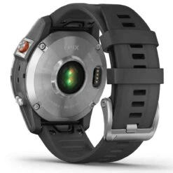 Montre Garmin Epix Acier, Silver Avec Bracelet Silicone Gris 47 Mm- 010-02582-01 -Accessoires De Mode ori montre garmin epix acier silver avec bracelet silicone gris 47 mm 010 02582 01 40689 56613