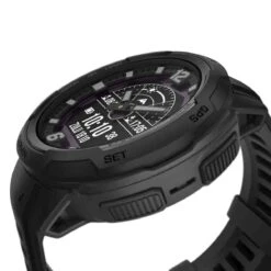Montre Garmin Instinct Crossover Solar - Tactical Edition - Noire 45 Mm- 010-02730-00 -Accessoires De Mode ori montre garmin instinct crossover solar tactical edition noire 45 mm 010 02730 00 44347 63759