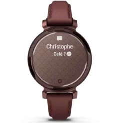 Montre Garmin Lily Classic Dark Bronze Avec Bracelet En Cuir Acajou 35,5 Mm- 010-02839-03 -Accessoires De Mode ori montre garmin lily classic dark bronze avec bracelet en cuir acajou 35 5 mm 010 02839 03 48147 71598