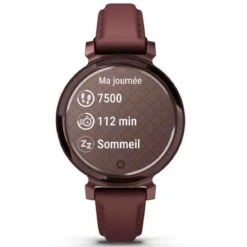 Montre Garmin Lily Classic Dark Bronze Avec Bracelet En Cuir Acajou 35,5 Mm- 010-02839-03 -Accessoires De Mode ori montre garmin lily classic dark bronze avec bracelet en cuir acajou 35 5 mm 010 02839 03 48147 71599