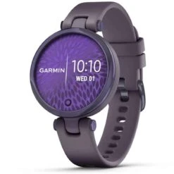Montre Garmin Lily Lunette Midnight Orchid - Boîtier Violet Foncé 35 Mm- 010-02384-12