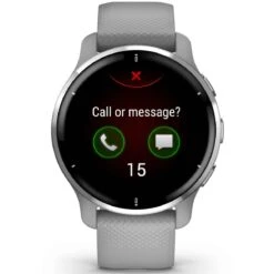 Montre Garmin Venu 2 Plus Silver- Bracelet Silicone Gris 43.6 Mm- 010-02496-10 -Accessoires De Mode ori montre garmin venu 2 plus silver bracelet silicone gris 43 6 mm 010 02496 10 40646 56436